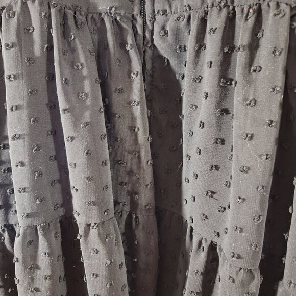 Trixx Black whimsigoth Victorian ruffle dress - Picture 4 of 5